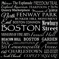 16x16 BOSTON POSTERS with BREWERIES